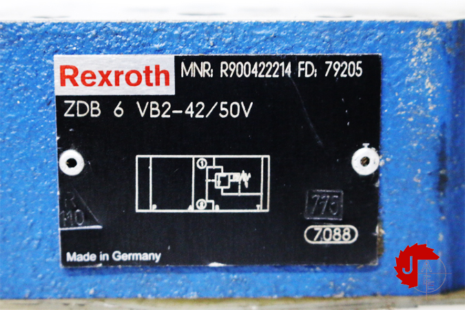 Rexroth R900422214 PRESSURE RELIEF VALVE ZDB 6 VB2-42/50V