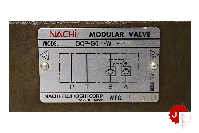 NACHi OCP-GO1-W1-F-21 Check Valve