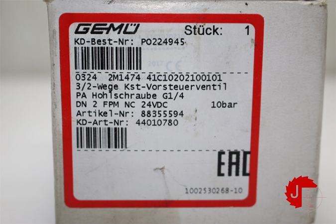 GEMU 0324 Electrically operated pilot solenoid valve - Image 2