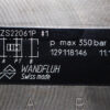 WANDFLUH ZS22061P Solenoid operated poppet valve