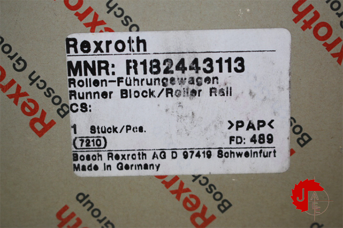 REXROTH R182443113 BALL RUNNER BLOCK 