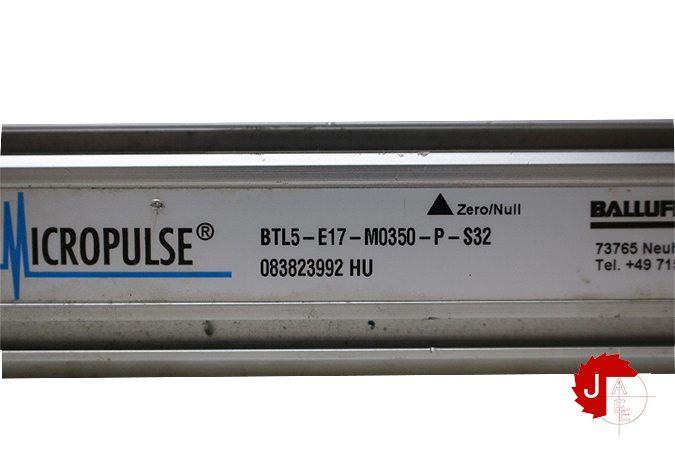 BALLUFF BTL5-E17-M0350-P-S32 Magneto strictive linear position sensors in profile design BTL035Y
