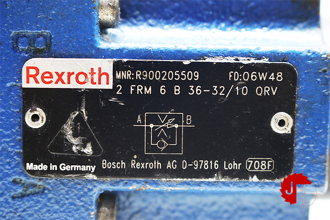 Rexroth R900205509 FLOW-CONTROL VALVE 2FRM6B36-3X/10QRV