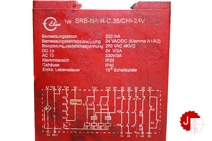 SCHMERSAL SRB-NA-R-C.35/CHI-24V Safety relay