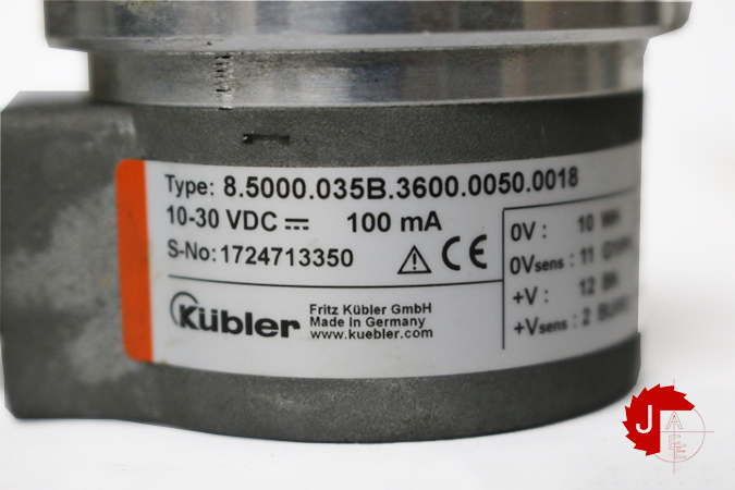 Kubler 8.5000.035B.3600.0050.0018 Rotary Incremental Encoder