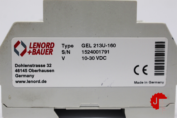 LENORD+BAUER GEL 213U-160 Position Controller control D-46145