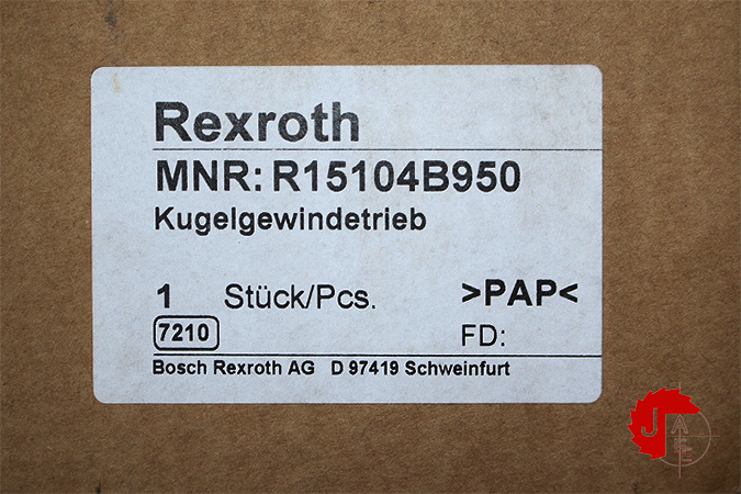 Rexroth R15104B950 BALL NUT