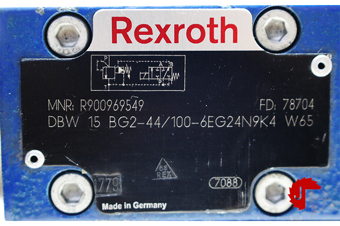 Rexroth R900969549 PRESSURE RELIEF VALVE DBW 15 BG2-44/100-6E524N9K4