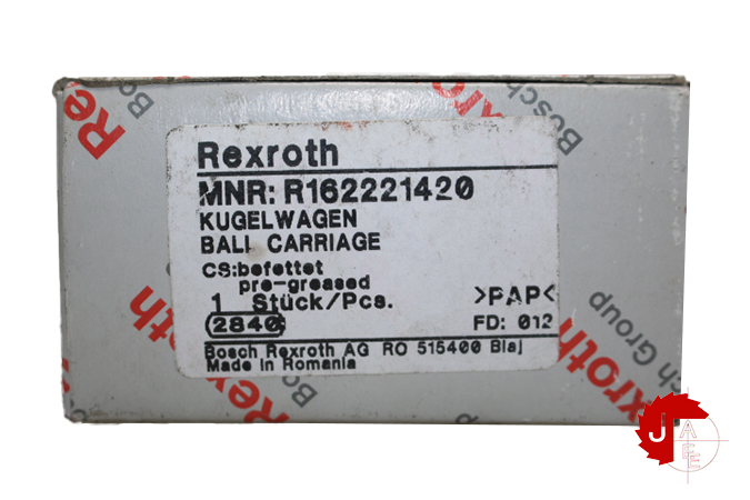 REXROTH R162221420 BALL RUNNER BLOCK