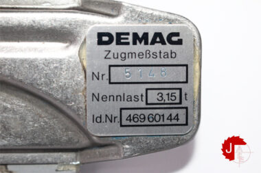 DEMAG 46960144 MAX 3150 KG OVERLOAD LOAD CELL