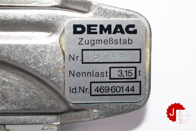 DEMAG 46960144 MAX 3150 KG OVERLOAD LOAD CELL