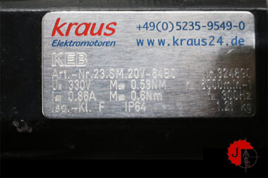 KEB 23.SM.20V.64B0 Servo motor