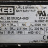 KEB B3.SM.00A-4400 Servo motor