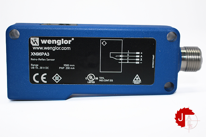 WENGLOR XN96PA3 Retro-Reflex Sensor Universal