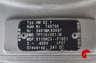 AUMA MA 02.1 Actuator controls 740756