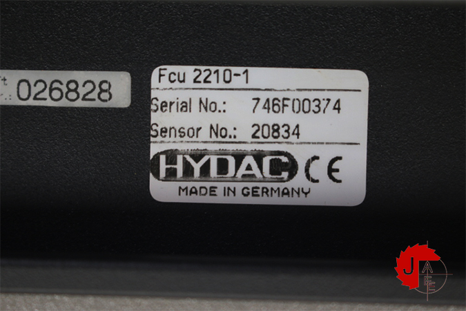 HYDAC FCU 2210-1 Fluid Control Unit FCU 2000 Series