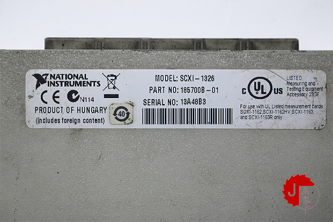 NATIONAL INSTRUMENTS NI SCXI-1326 High-Voltage Terminal Block