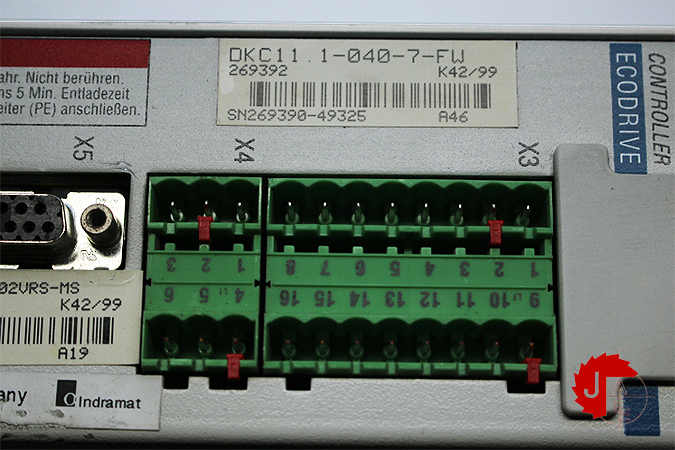 Rexroth DKC11 1-040-7-FW DIGTITAL AC-SERVO CONTROLLER