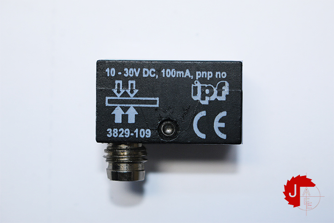 ipf 3829-109 Proximity Sensors 10-30 VDC , 100mA, PnP No