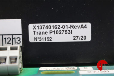 TRANE X13740162-01-RevA4 Control Panel P102753I