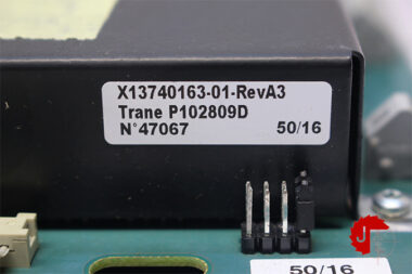 TRANE X13740163-01-ReVA3 Control Panel P102809D