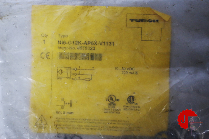 TURCK Ni5-G12K-AP6X-V1131 Inductive Sensor