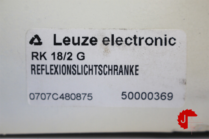 Leuze RK 18/2 G Retro-reflective photoelectric sensors