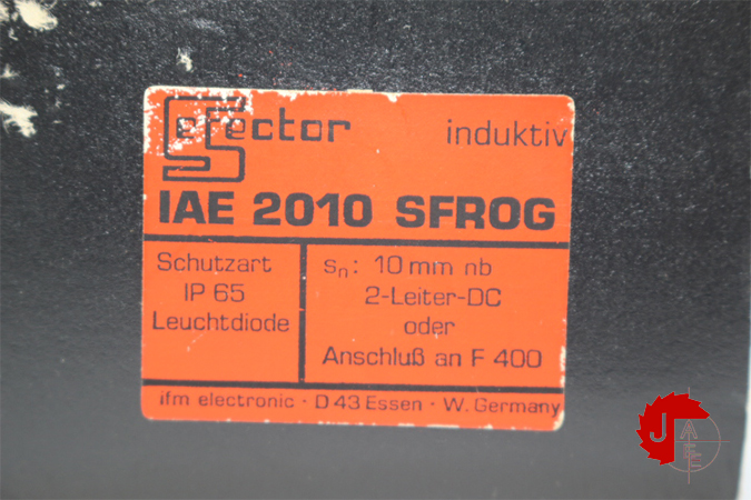 IFM electronic IAE 2010 SFROG Inductive sensor IA0032