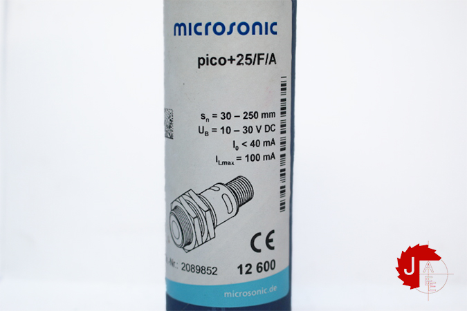 microsonic pico+25/F/A Ultrasonic sensors