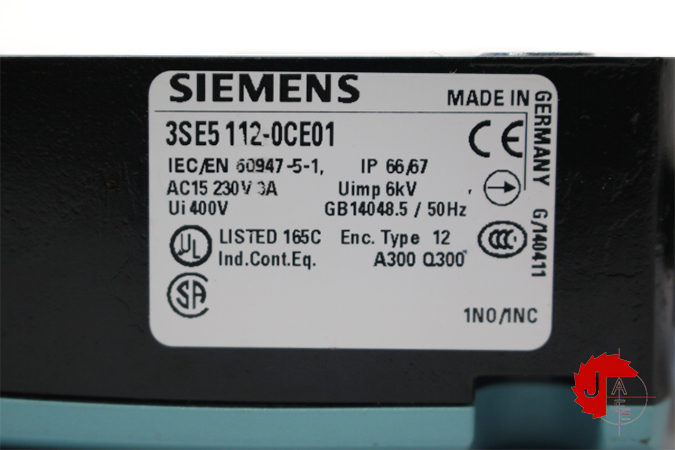 SIEMENS 3SE5 112-0CE01 Position switch