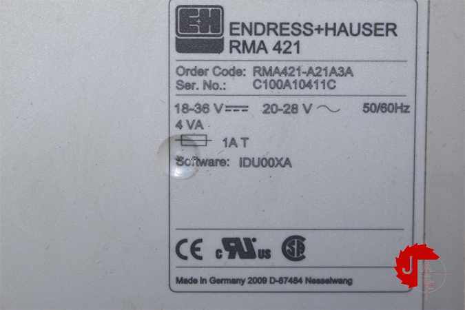 Endress+Hauser RMA421 Process transmitter RMA421-A21A3A