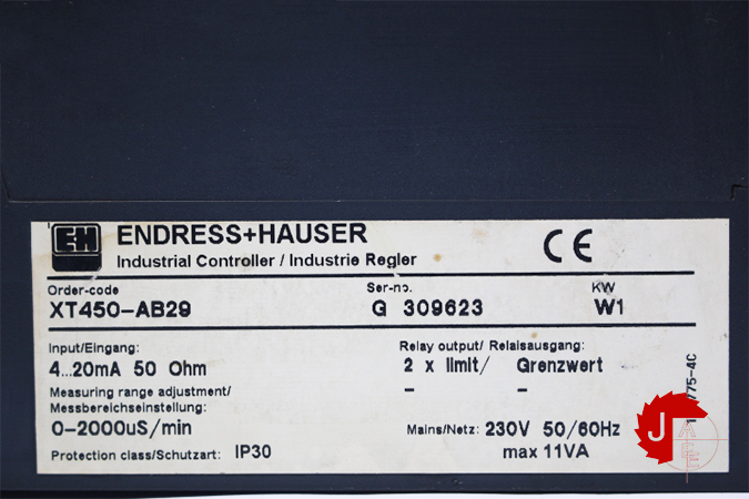 Endress+Hauser XT450 Digital and analogue process display XT450-AB29