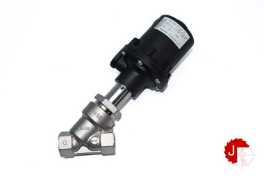 GEMU 554 15D 137 51 0 Angle seat globe valve, Pneumatically operated G1" PN25 1.4408