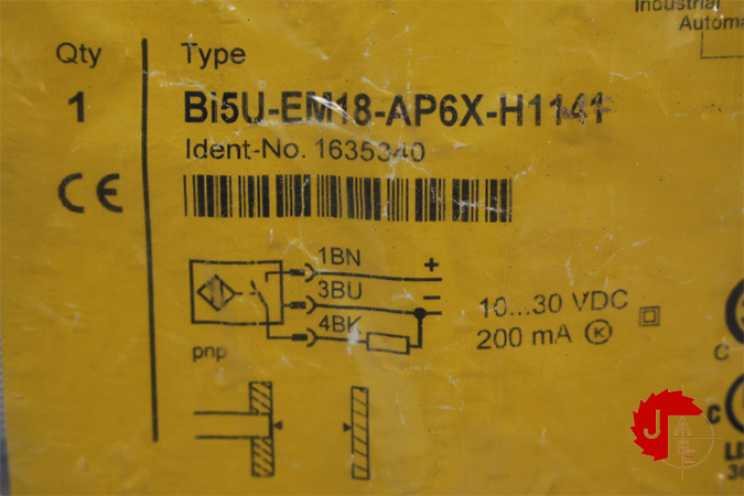 TURCK Bi5U-EM18-AP6X-H1141 Inductive Sensor