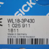 SICK WL18-3P430 SMALL PHOTOELECTRIC SENSORS 1025911