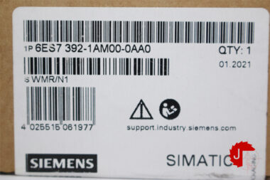 SIEMENS 6ES7 392-1AM00-0AA0 SIMATIC S7-300, Front connector with screw contacts, 40-pole