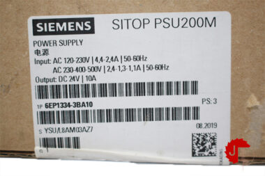SIEMENS 6EP1334-3BA10 Power supply