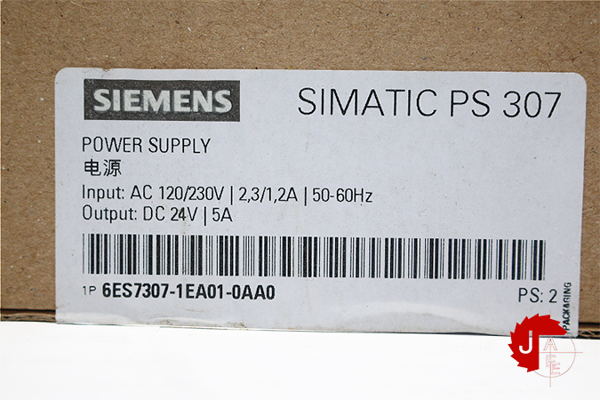 SIEMENS 6ES7 307-1EA01-0AA0 SIMATIC S7-300 Regulated power supply