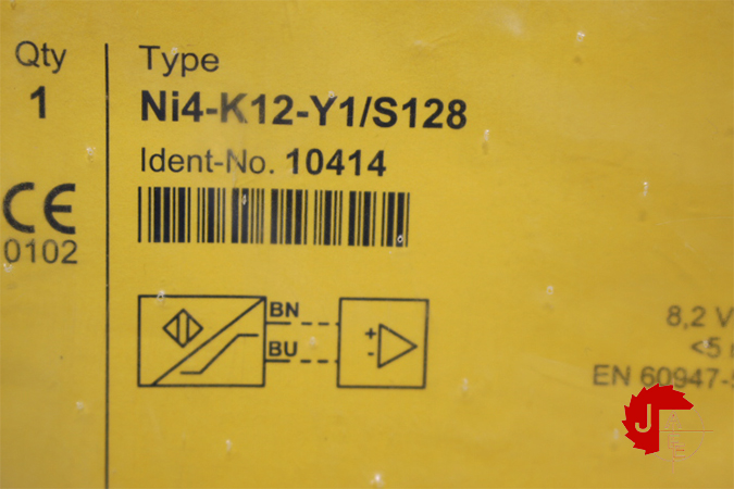 TURCK Ni4-K12-Y1/S128 Inductive Sensor