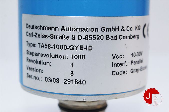 Deutschmann Automation TA58-1000-GYE-ID Absolute encoders