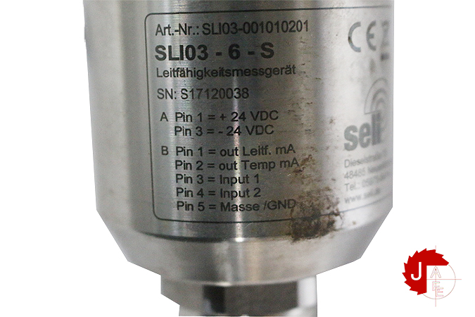 Seli SLI03-6-S Intelligent Modular conductivity measuring unit