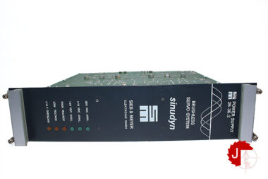 SIEB & MEYER 26.36.2 BRUSHLESS SERVO-SYSTEM sinudyn 026362