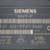 SIEMENS 6ES7 322-1FF01-0AA0 SIMATIC S7-300, Digital output SM 322 isolated 