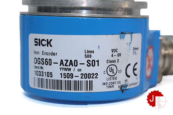 SICK DGS60-AZA0-S01 Incremental Encoders 1033105