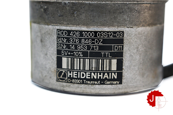 HEIDENHAIN ROD 426 1000 03S12-03 Incremental rotary encoders with integral bearing 376 846-DZ