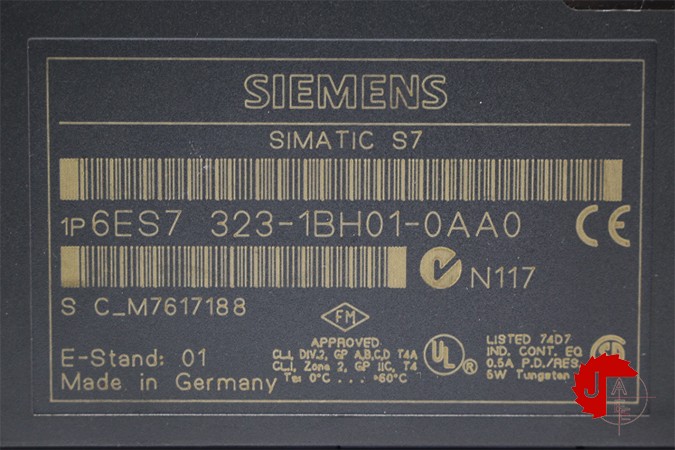 SIEMENS 6ES7 323-1BH01-0AA0 SIMATIC S7-300, Digital module SM 323, isolated