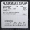 ANDERSON-NEGELE PEZ Processor Digital Counter