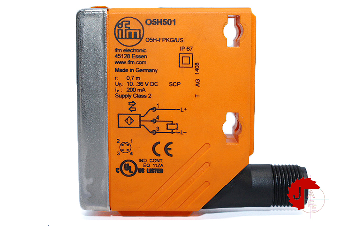 IFM electronic O5H501 Diffuse reflection sensor with background suppression O5H-FPKG/US100 - Image 4