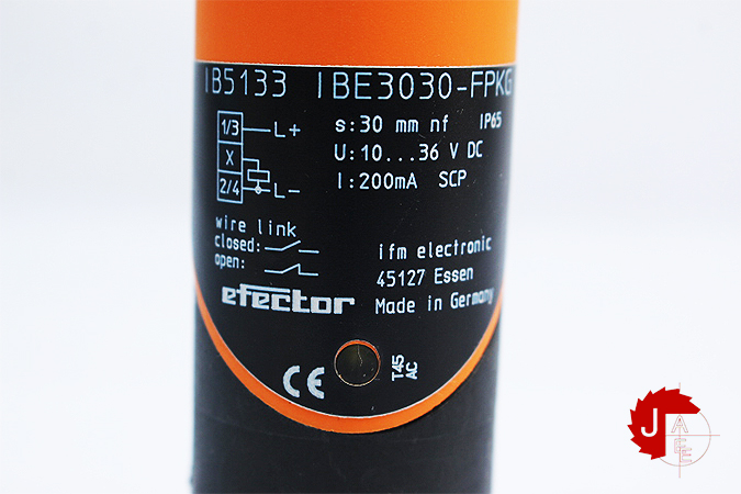IFM electronic IB5133 Inductive sensor IBE3030-FPKG