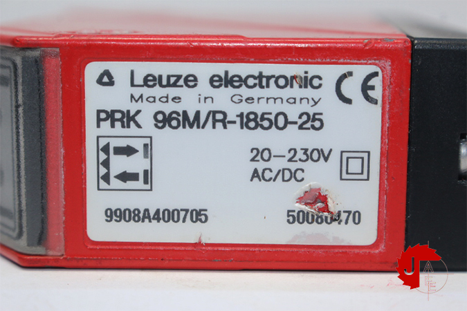 Leuze electronic PRK 96M/R-1850-25 Polarized retro-reflective photoelectric sensor